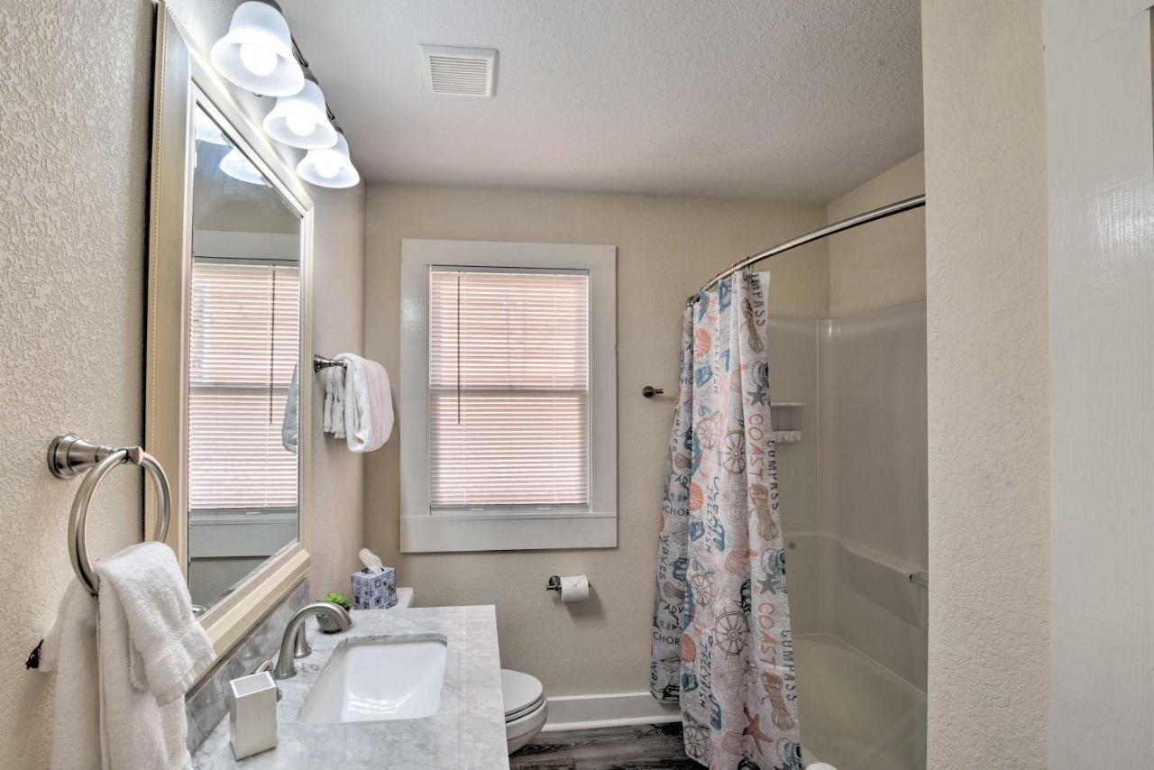Bright Galveston Bungalow Half Mi To Pleasure Pier מראה חיצוני תמונה